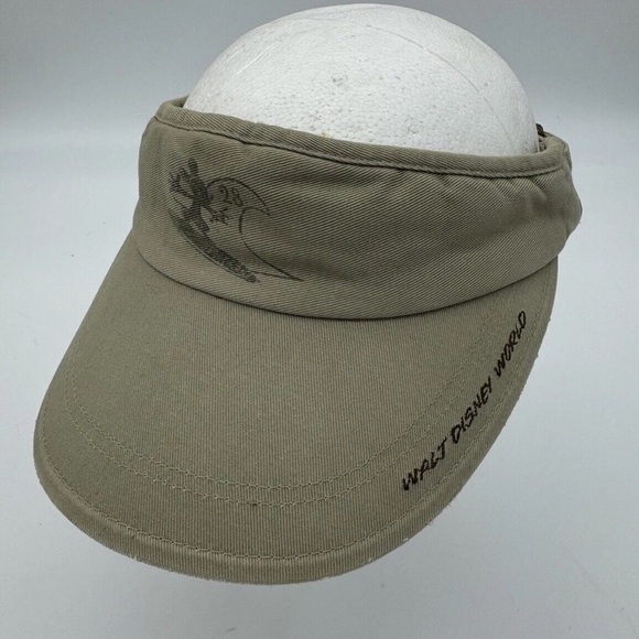 Disney World Parks Golf Visor Hat Hawaii Luau Mickey Mouse Surfing Adjustable - Picture 2 of 9